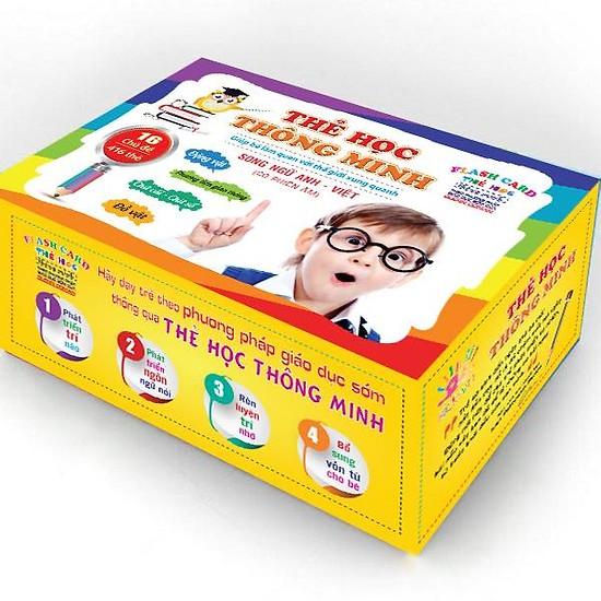 Dạy trẻ học nói - bộ 416 thẻ học tiếng anh thông minh flashcard cho bé