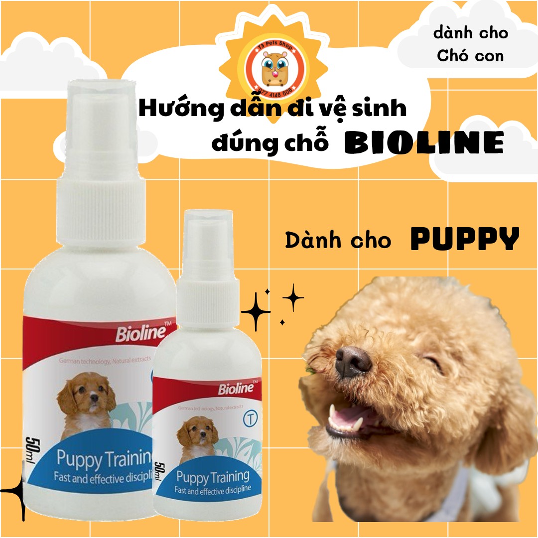 Xịt vệ sinh đúng chỗ dành cho chó Bioline