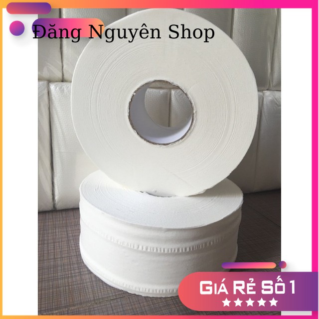 10 cuộn giấy vệ sinh cuộn lớn 700g, 3 lớp