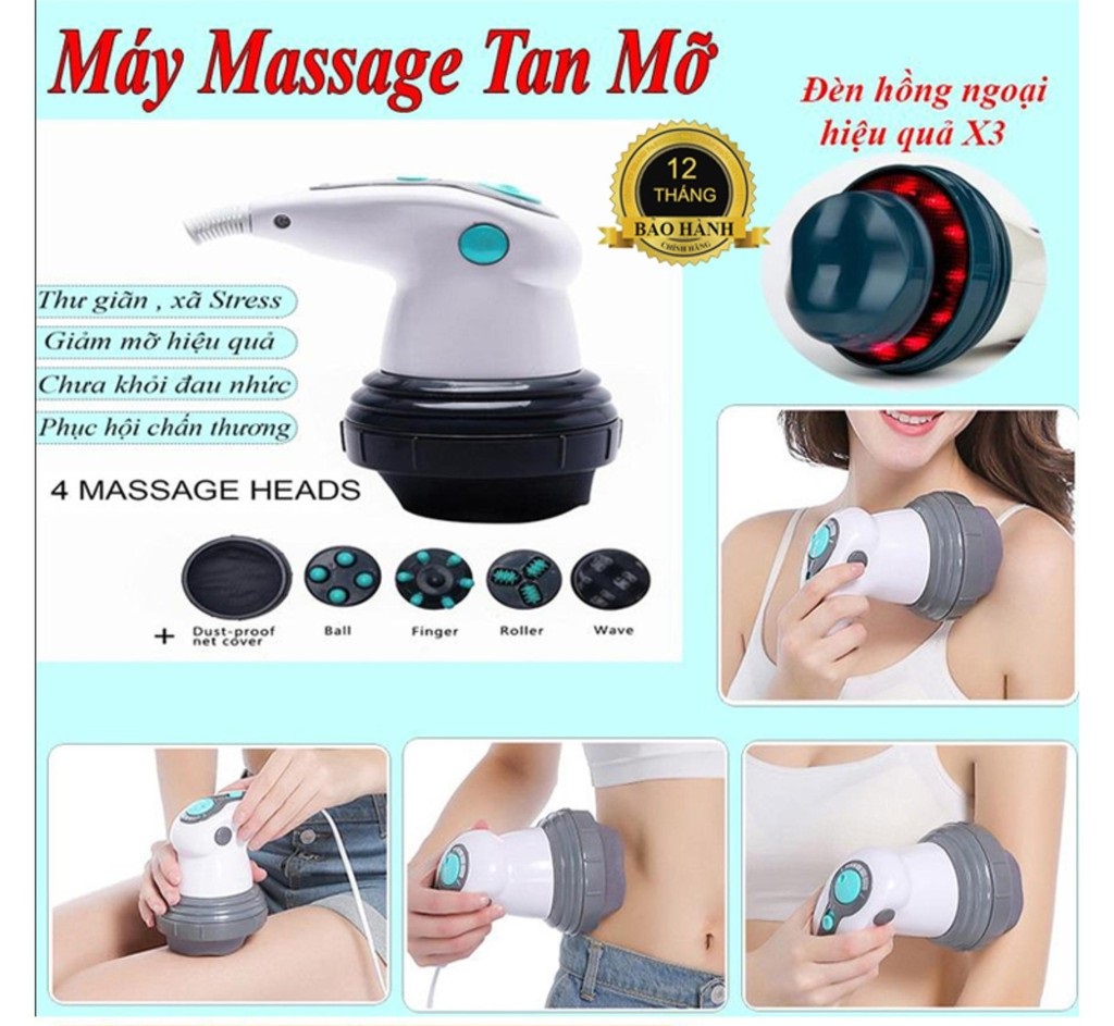 Máy massage cầm tay gia đình , máy mátxa cầm tay maxcare nhật , máy massage cầm tay body innovation - chuyên dụng cho spa , giảm đau cơ, mệt mỏi, tạo cảm giác thư giãn và tăng cường tuần hoàn.