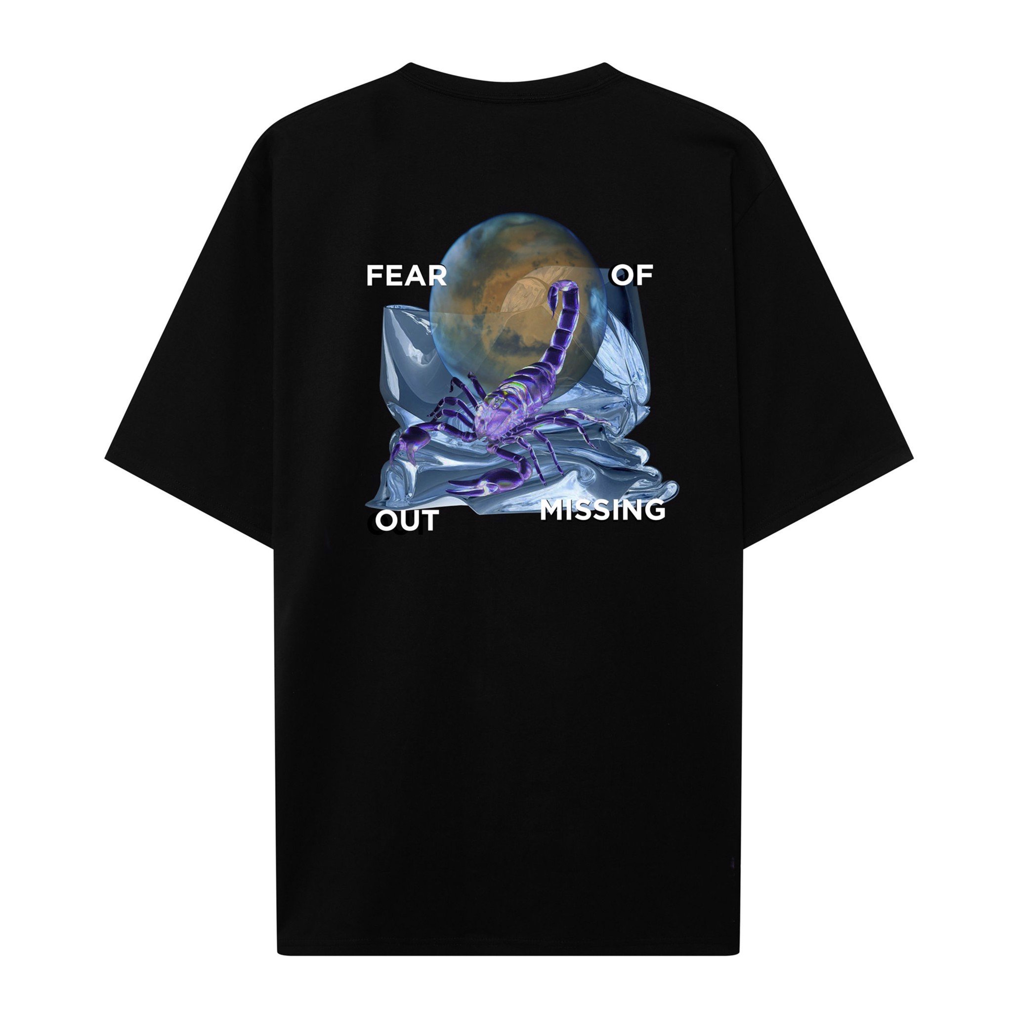Fomo áo thun unisex form rộng scorpion t-shirt