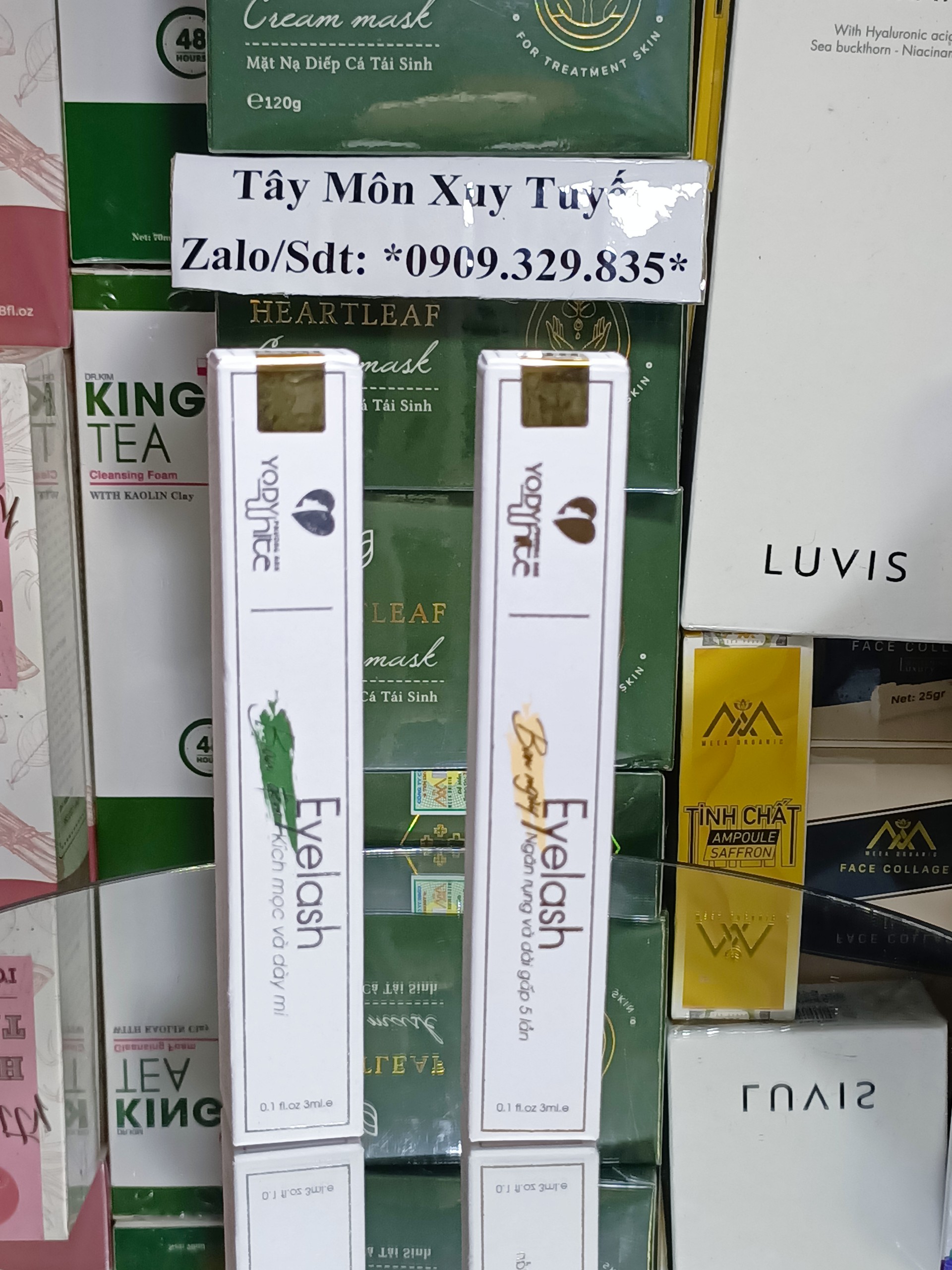 Serum dưỡng mi ngày đêm Eyelash Yody White Phương Anh