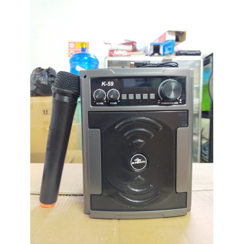 Loa kéo bluetooth Karaoke Kiomic K59