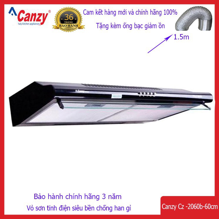 Máy hút mùi canzy cz 2060b - 60cm