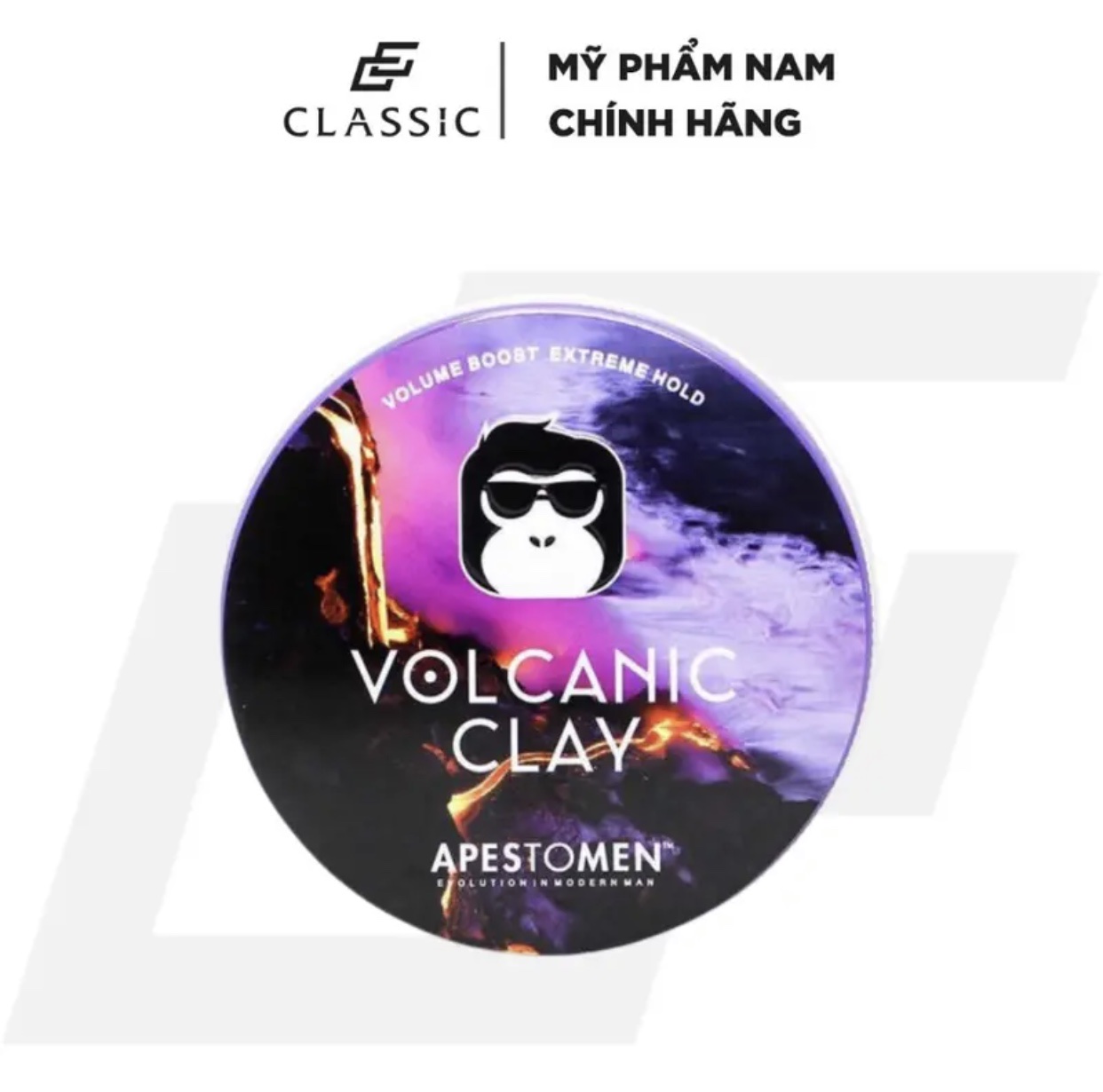 Sáp vuốt tóc nam Volcanic Clay V5 chính hãng , chăm sóc tóc , giữ nếp tóc
