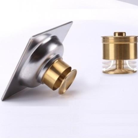Phễu Thoát Sàn Chống Mùi Hôi tự động, chống trào ngược Và Côn Trùng Inox304 & đồng,phễu thu nước, phễu thoát nước