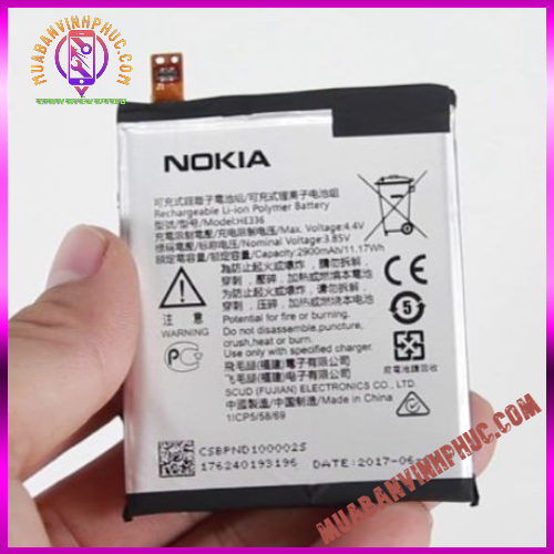 Pin nokia 5 / he336,dung lượng 2900mah / bảo hành 12 tháng - mbvp.com