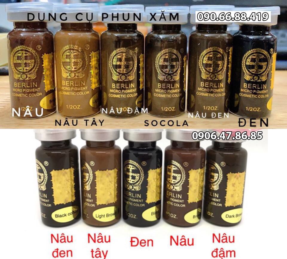 [HCM]Mực phun xăm Berlin của Đức