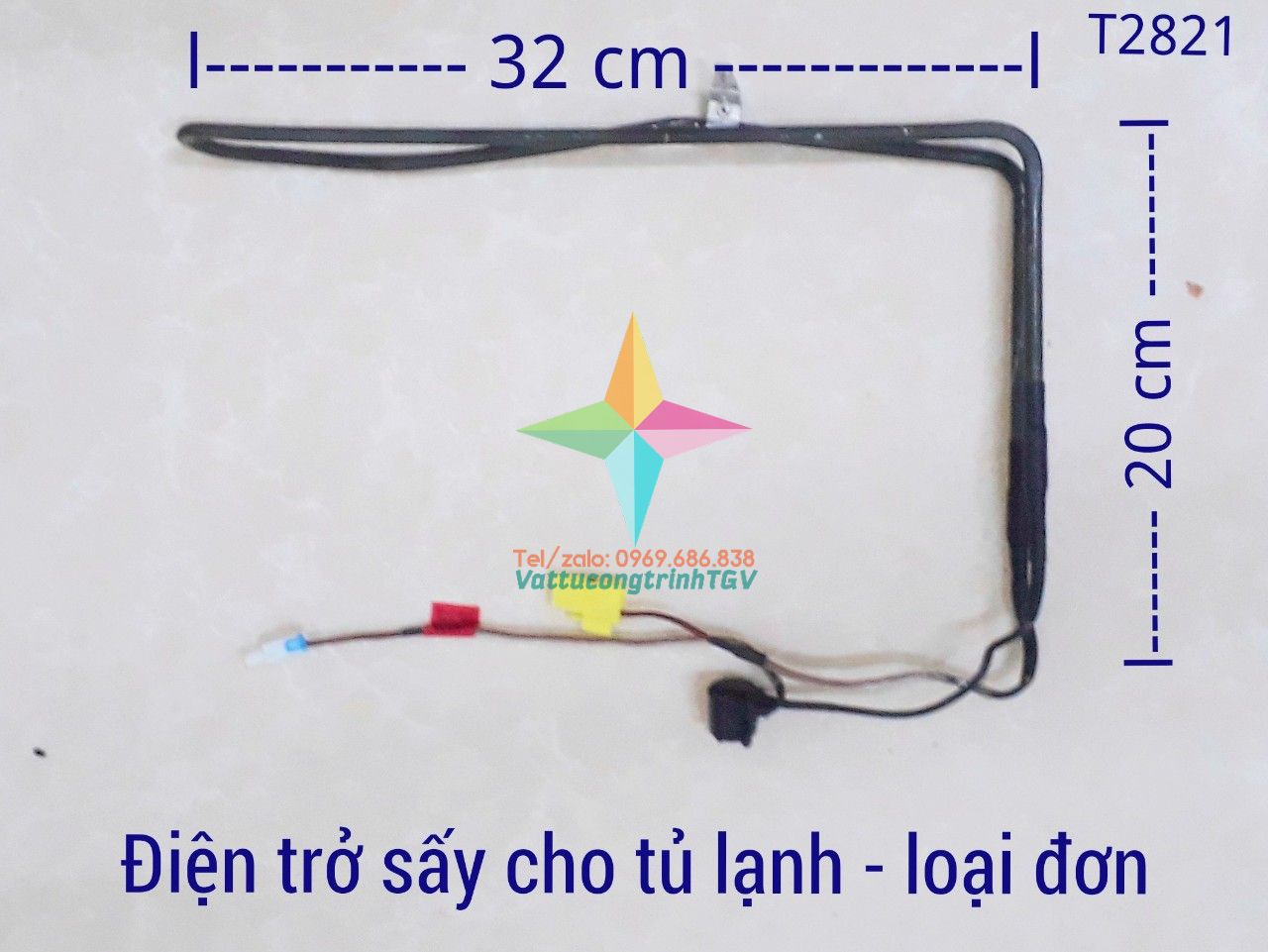Điện trở sấy loại đơn cho tủ lạnh samsung