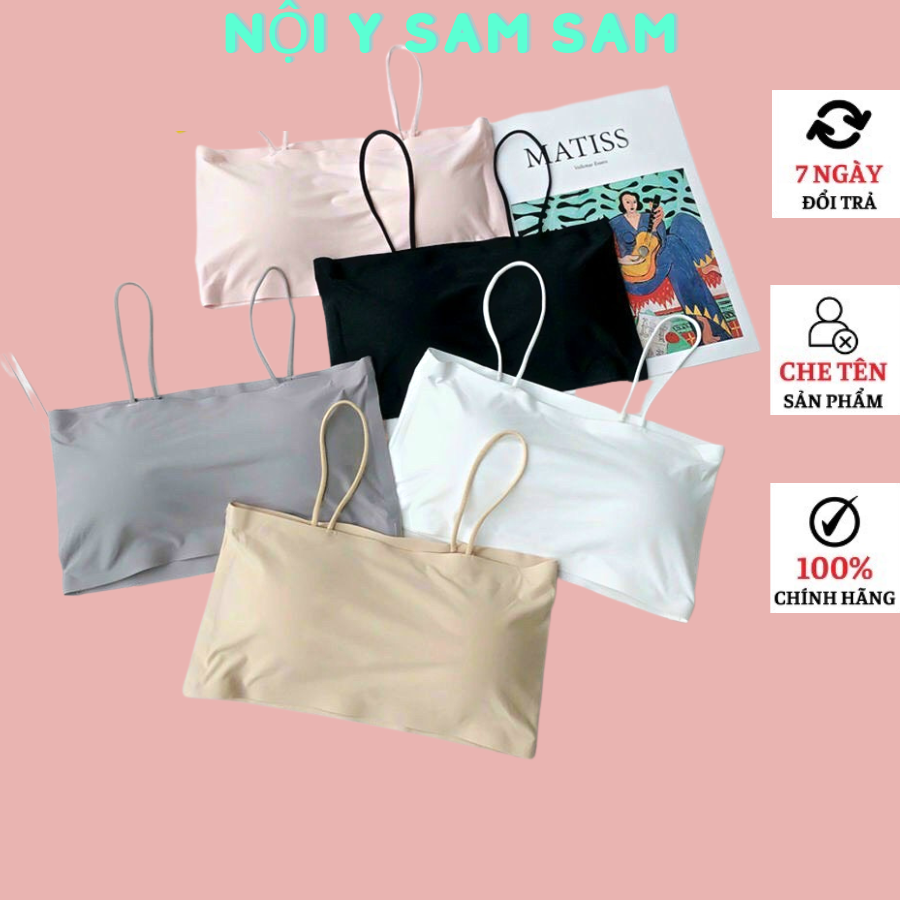 ÁO ỐNG SU BRA NÂNG NGỰC 2 DÂY -ÁO QUÂY Su 2 DÂY. free size từ 40-60kg. shop có đủ màu như hình. Hình Thật