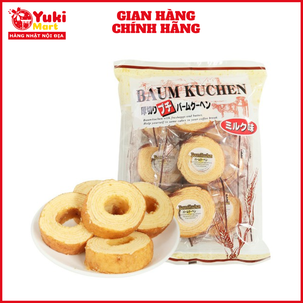 Bánh Bông Lan Cuộn Baum kuchen Mini 190g