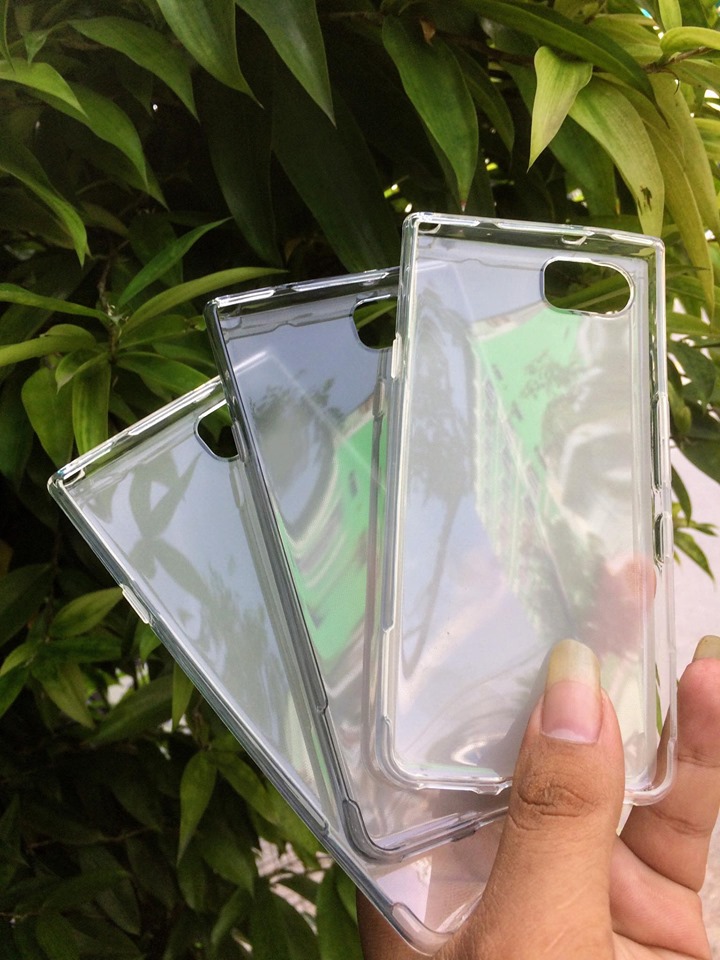 Ốp lưng silicon dẻo trong suốt dành cho BlackBerry KEYone