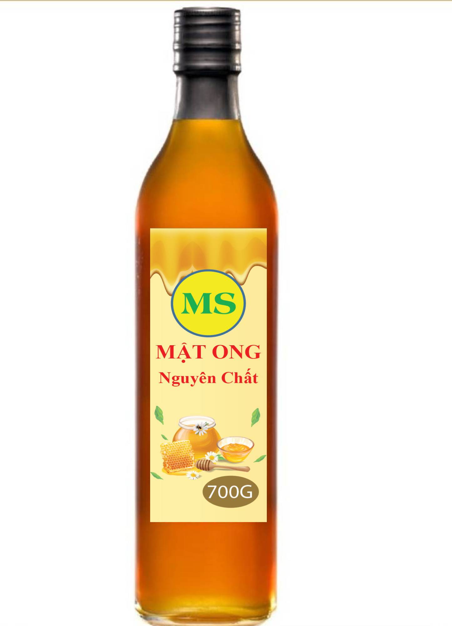 Mật ong hoa rừng cà phê cao cấp ( MS) - ( 700g)