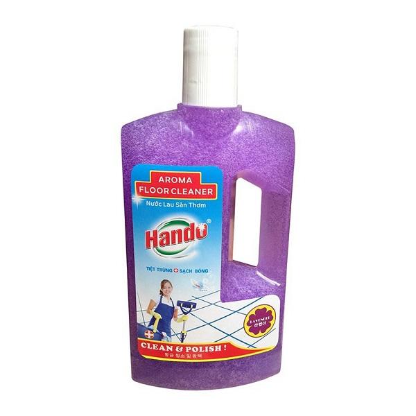 Nước lau sàn diệt khuẩn đậm đặc Hando 1L Hương Hoa Lavender KL473