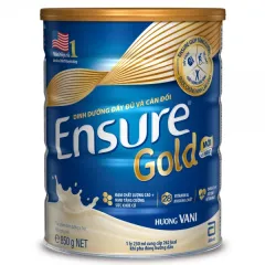 sữa bột Ensure Gold Hương Vani 850g chính hãng date mới nhất