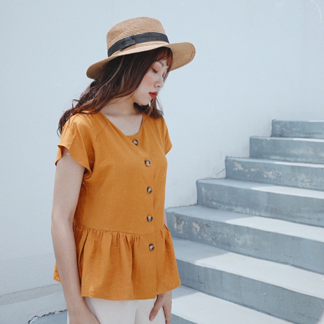 Áo đũi peplum