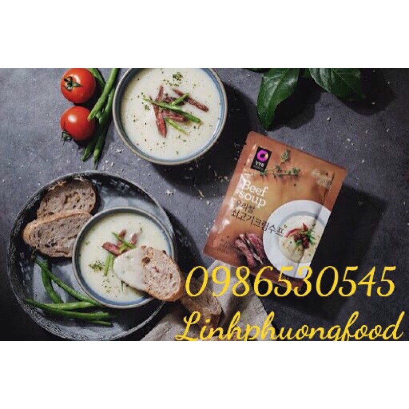 Bột súp thịt bò beep soup daesang 60g hàn quốc