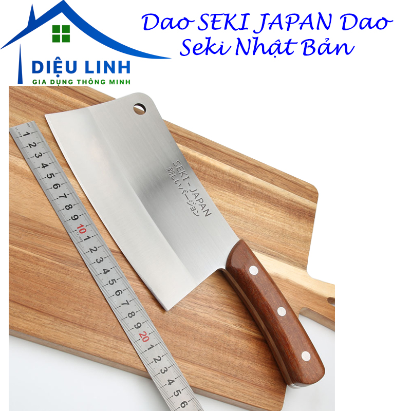Dao seki japan dao seki nhật bản -dao thái nhỏ, dao chặt xương, dao thái vừa, kéo dao dùng cho nhà bếp cao cấp - dụng cụ nhà bếp thép chống gỉ xét nhập khẩu siêu bền- dao bếp seki japan tốt bén tay cầm gỗ