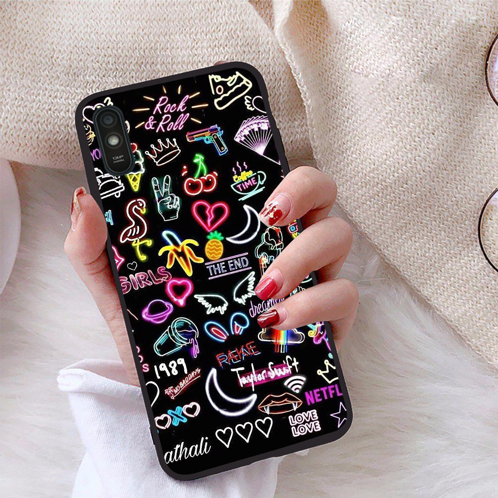 Ốp lưng xiaomi redmi 9a viền dẻo tpu bst phong cách tự do