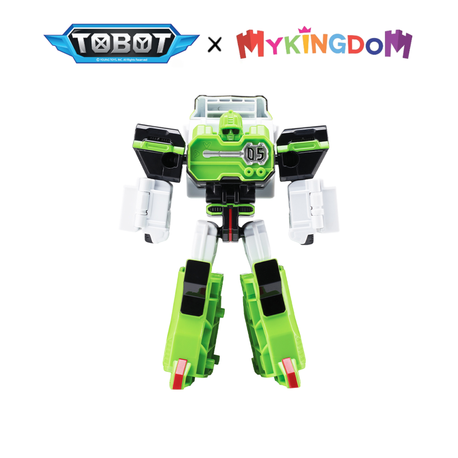 Đồ chơi tobot biến hình bus king sứ giả vui vẻ tobot 301143