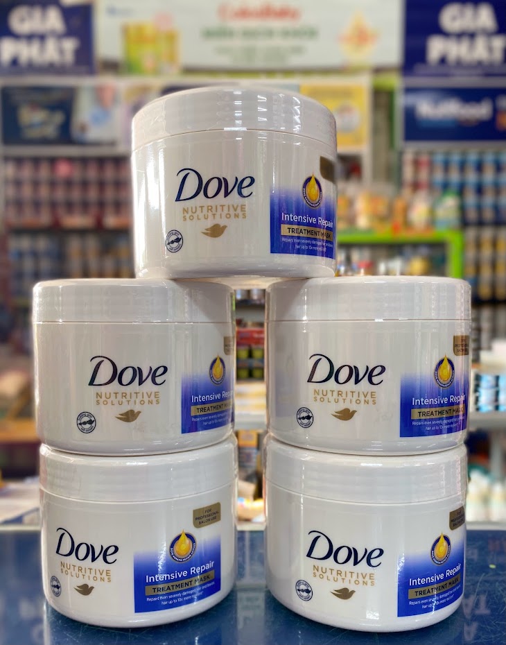 Kem ủ tóc dove phục hồi hư tổn hũ 500g