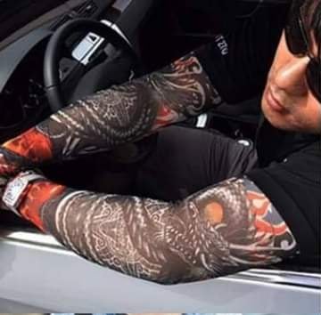 HOT!!! SIÊU PHẨM MÙA HÈ, GĂNG TAY CHỐNG NẮNG HÌNH XĂM 3D, CO GIÃN 3 CHIỀU