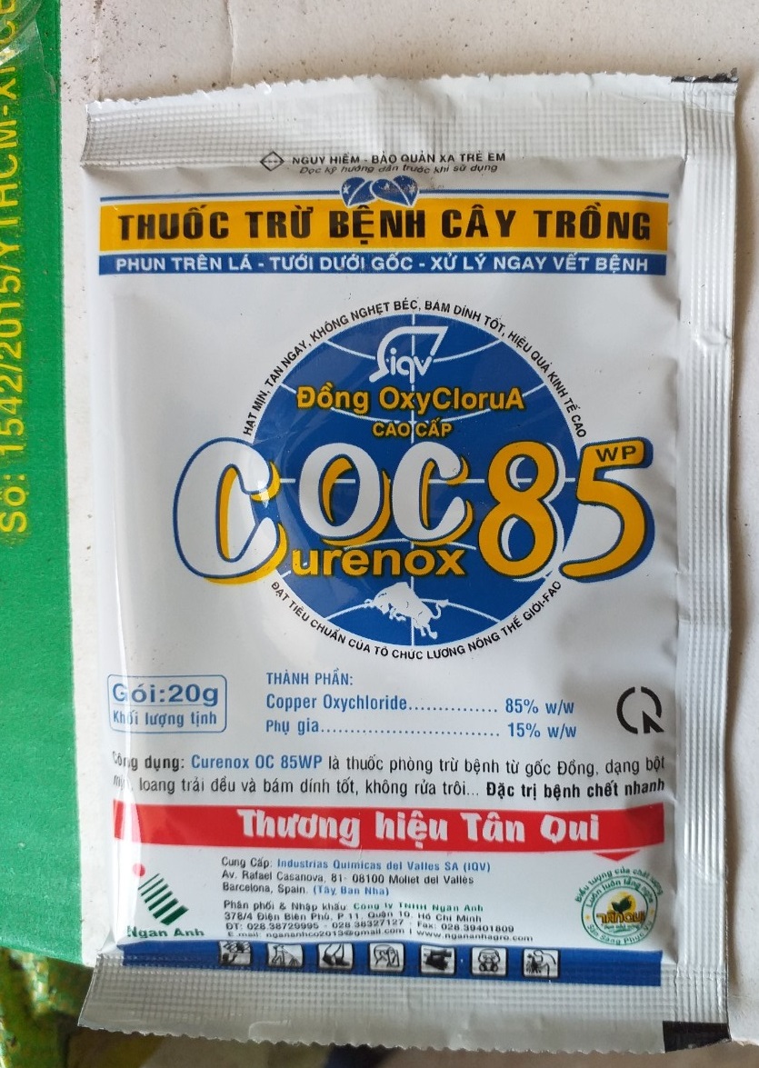 20g - COC 85 WP – Trừ Nấm Bệnh Cho Cây Trồng