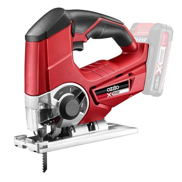 Thân máy cưa lọng hoa văn cầm tay dùng pin 18v hiệu ozito pxjss-600 hàng mới 100% nhập khẩu australia