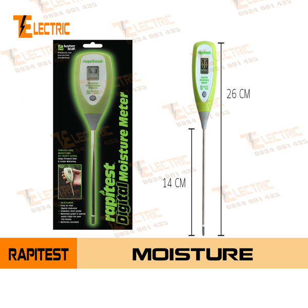 Thiết bị đo độ ẩm đất rapitest moisture meter, bút đo độ ẩm đất rapitest