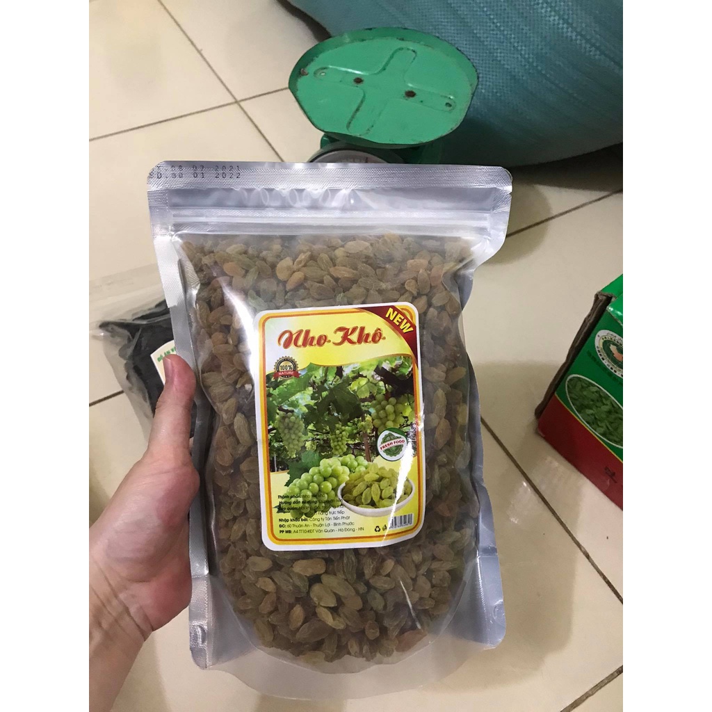 Nho Khô Không Hạt Ninh Thuận Chua Ngọt Đặc Biệt | nho khô | nho sấy khô