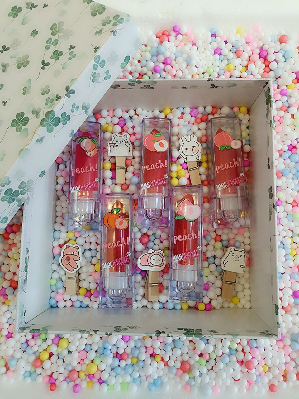 Combo quà tặng 5 thỏi son iman of noble peach