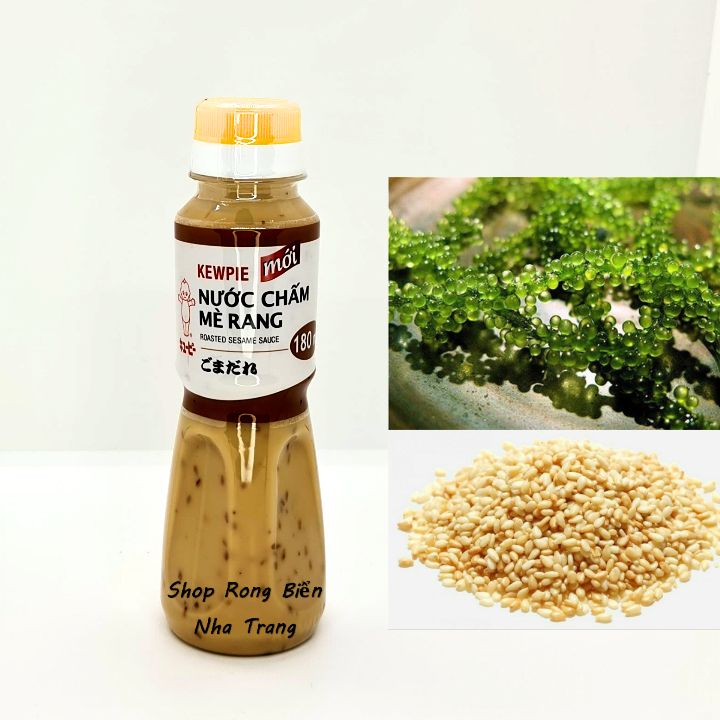 Nước chấm mè rang Kewpie 180ml - nước sốt mè rang dùng để chấm với nhiều món ăn