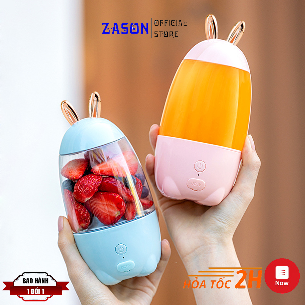 Máy xay cầm tay mini đa năng blender, máy xay cầm tay mini dung tích 330ml, máy xay đa năng công suất lớn bảo hành 6 tháng