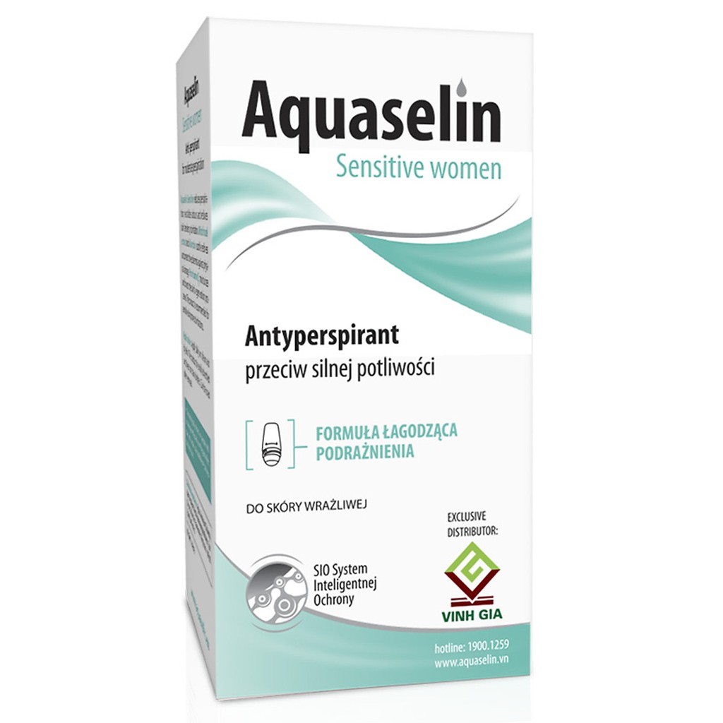 Aquaselin nữ - lăn nách khử mùi đến từ balan
