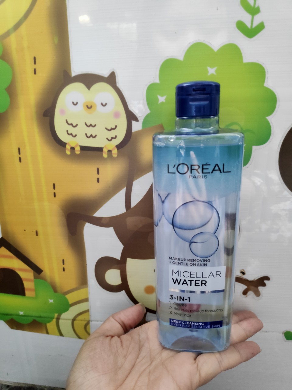 Thanh lý -Date 2026- Nước tẩy trang 3 In 1 LOreal 400ml