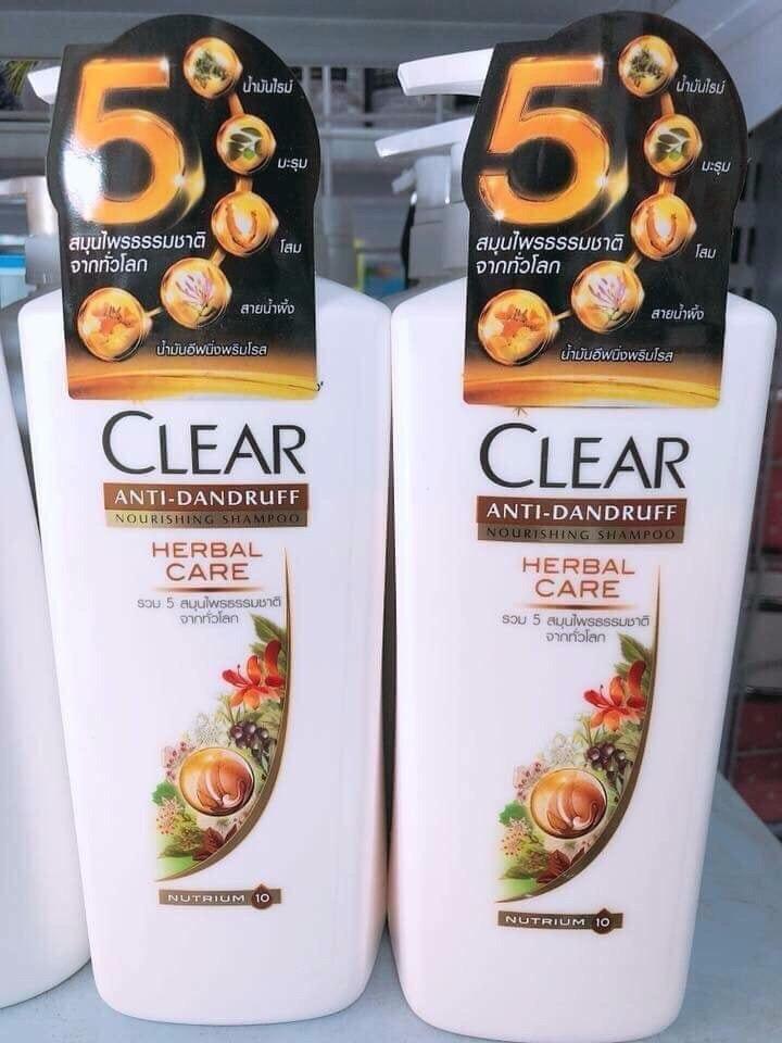 Dầu gội Clear thảo dược Thái Lan 480ml