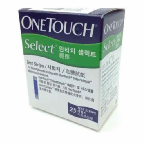 Que thử tiểu đường Onetouch Select 25 que
