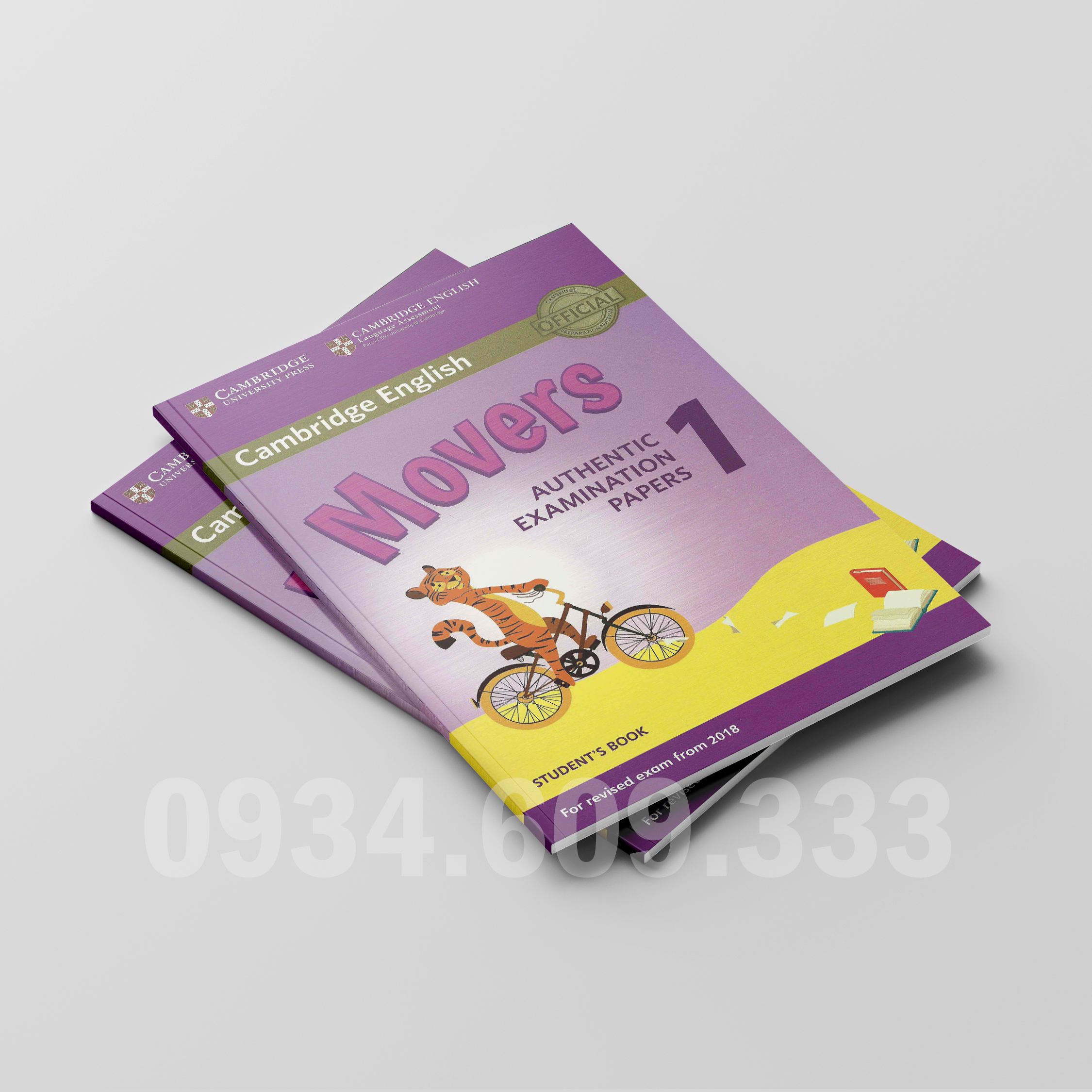 Cambrigde English Movers Authentic in màu đẹp + MP3