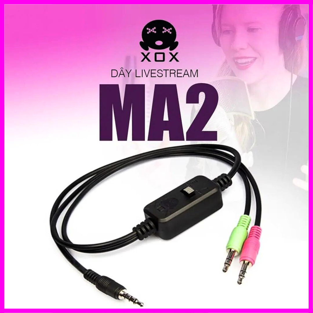 Dây Livestream 3 Màu MA2 Phù Hợp Nhiều Loại Soundcard