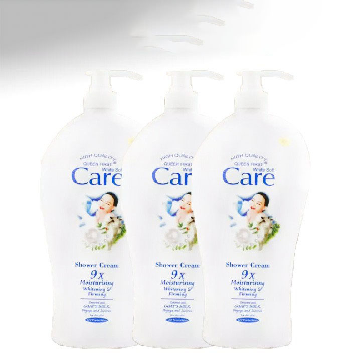 Combo 3 chai sữa tắm dê care 9x
