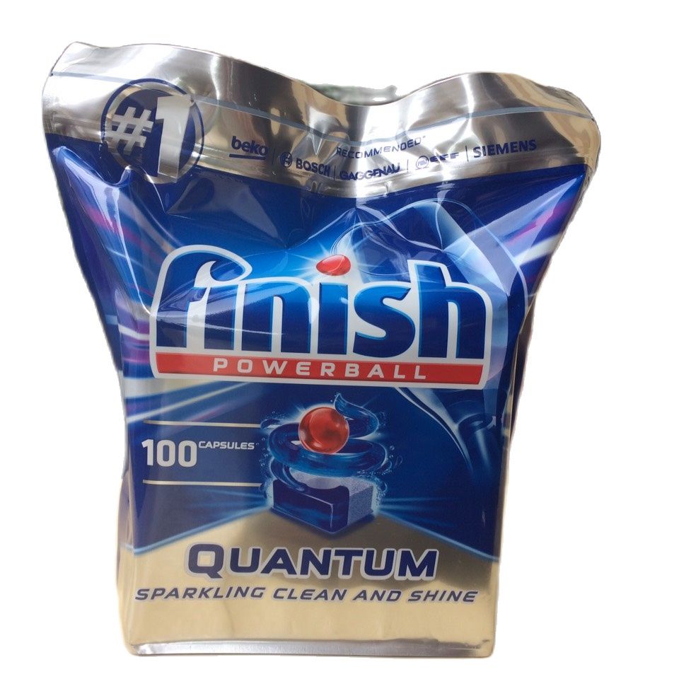 Viên rửa chén Finish Quantum 100 viên cao cấp- Siêu sạch NK chuẩn Đức