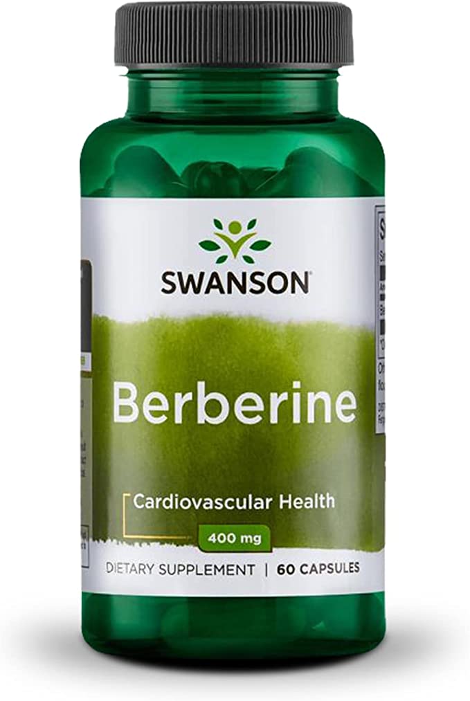 Swanson Berberine 400mg - Viên uống chuyển hóa glucose