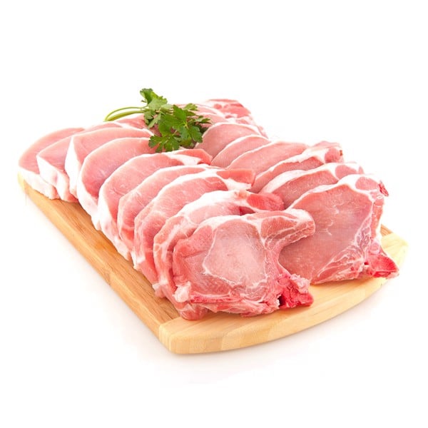 1kg sườn cốc lết heo tươi - thịt heo nóng tân giàu food -