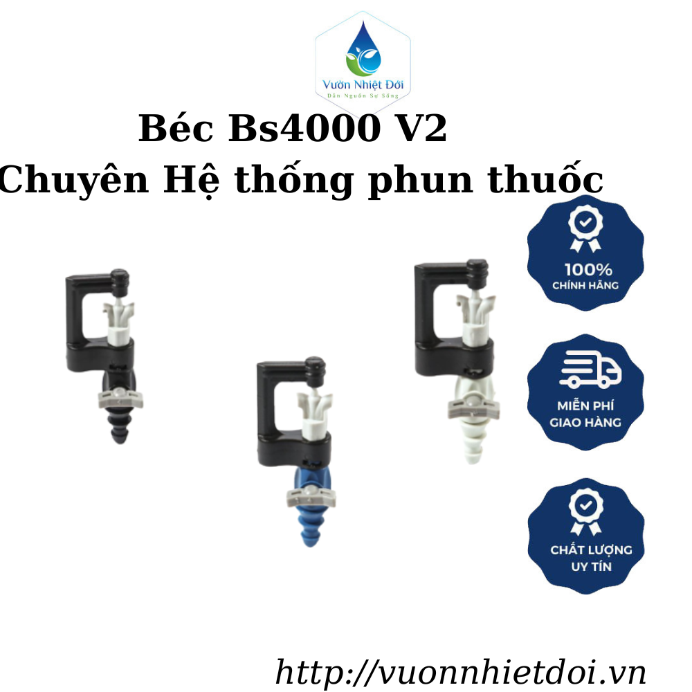 Bộ 10 béc bs4000 v2 béc chuyên sử dụng trong việc phun t.h.uốc cây trồng✅ vườn nhiệt đới - hệ thống tưới tự động