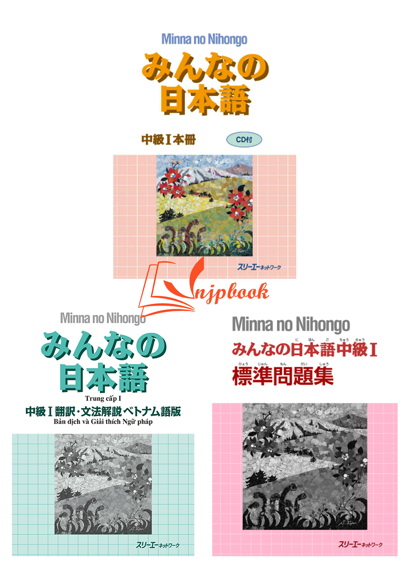 Minna no nihongo trung cấp 1 – bộ 3 cuốn