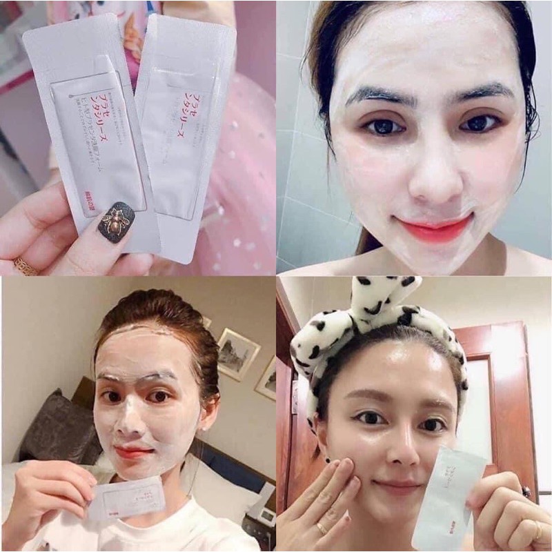 Ủ trắng nhau thai Nhật Bản hộp 50 gói