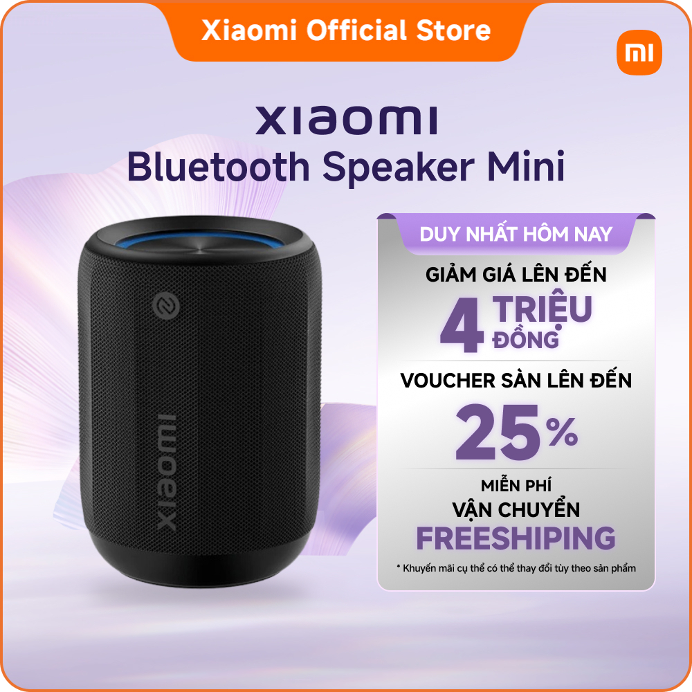 Loa Xiaomi Bluetooth Speaker Mini | Phá vỡ giới hạn chất lượng âm thanh | Khả năng phát âm thanh vượt trội | Xuất phát từ mong muốn tái tạo chính xác từng nốt nhạc