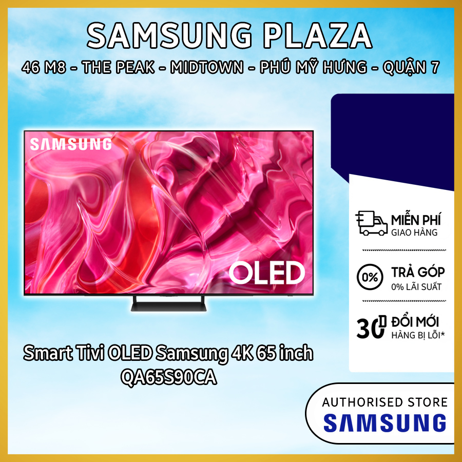 Smart Tivi OLED Samsung 4K 65 inch QA65S90CA 65S90C 65S90CA