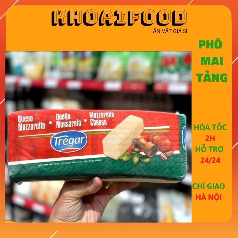 Phô mai tảng Mozzarella nhập khẩu Aghentina kéo sợi, thơm ngậy làm pizza, phô mai que