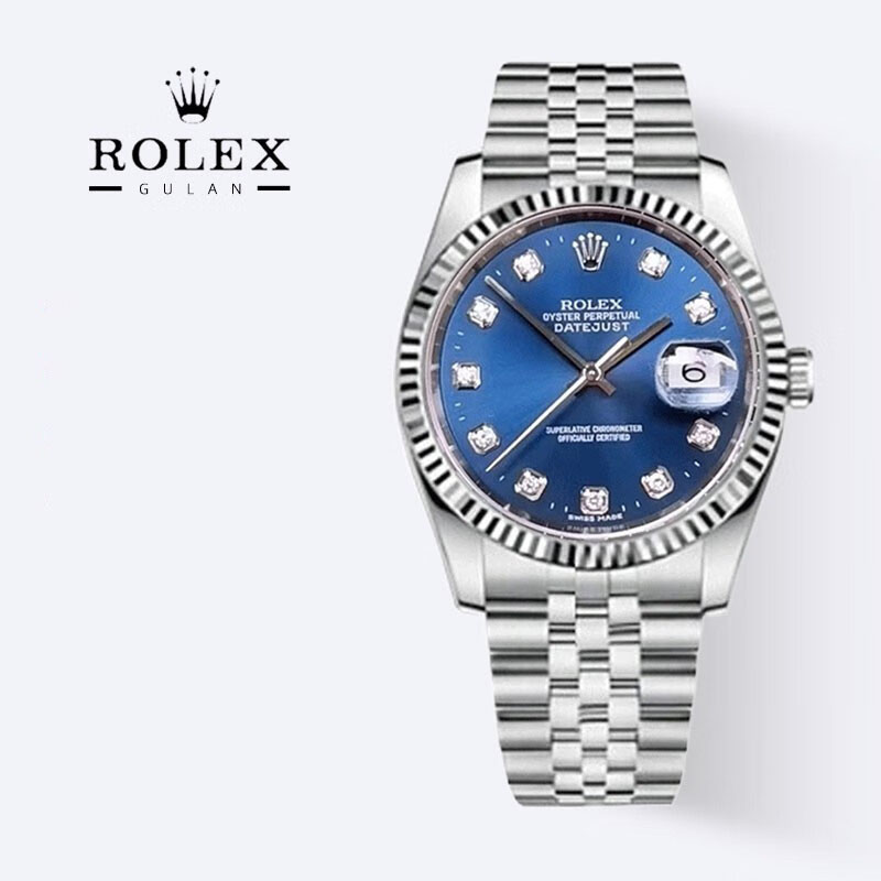 Đồng Hồ Rolex Nam Chạy Cơ Tự Động, Mặt Kính Sapphire Chống Chầy